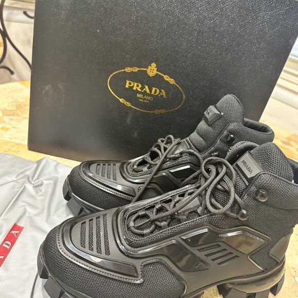 Prada Cloudbust Thunder high-top sneakers - Picture 2 of 7